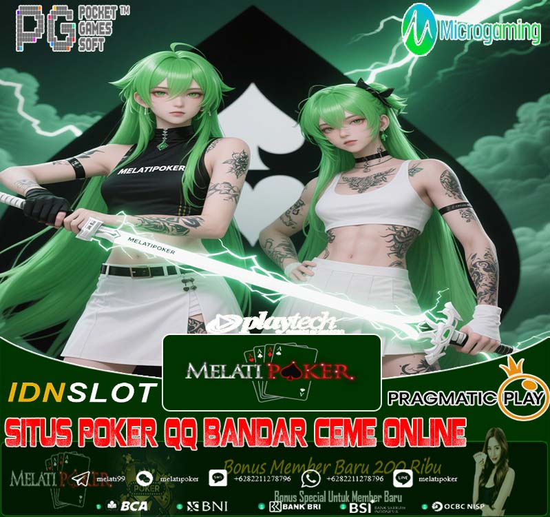 Melatipoker Link Pokerqq Terbaik Server Cepat Resmi